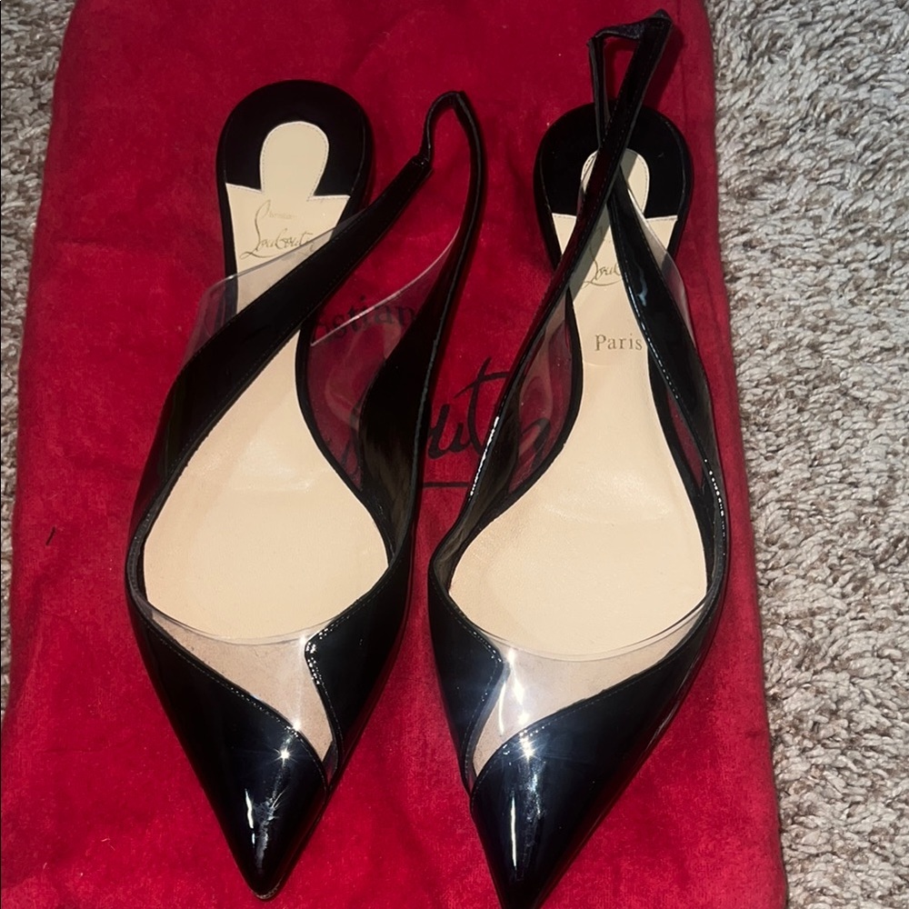 Christian Louboutin Slingback Flats